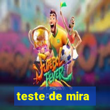 teste de mira